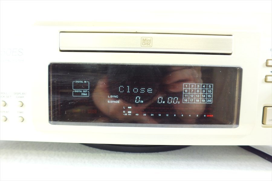 ◇ SONY ソニー MDS-JA50ES MDデッキ 取扱説明書有り リモコン有り