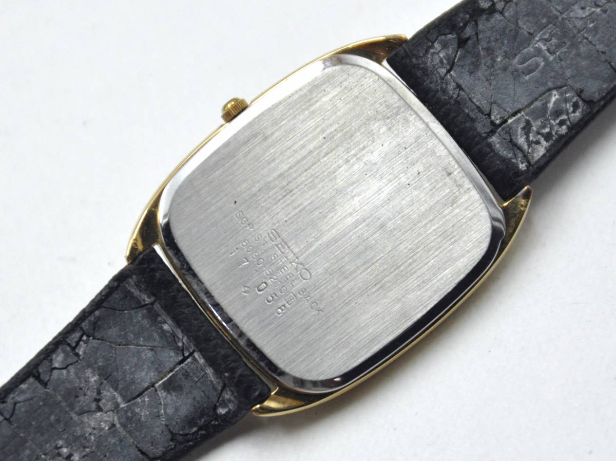セイコー ヴィンテージ シャリオ 6030-5210 黒文字盤 ローマン