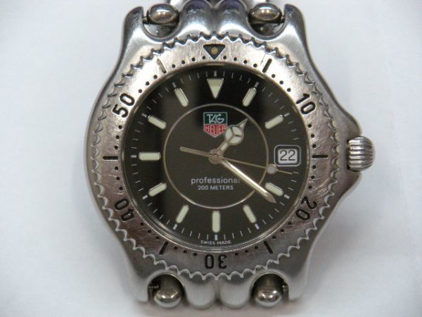 安い，新作タグホイヤー プロフェッショナル/TAG HEUER Professional/WG1114-K0/デイト/200M/ブラック文字盤/シルバー色/クォーツ/ /(その他)｜売買されたオークション情報、yahooの商品情報をアーカイブ公開 - オ その他