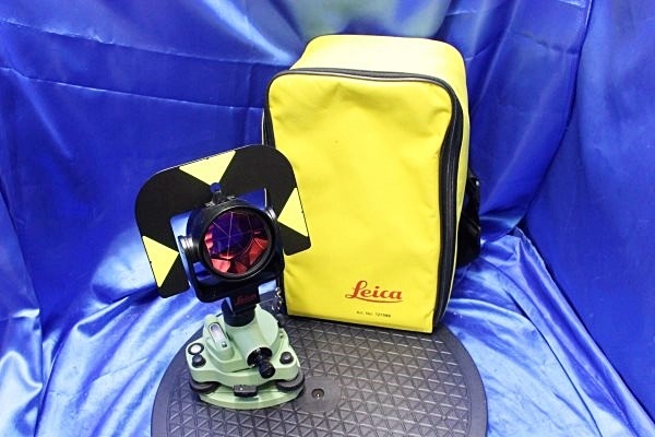ライカ/Leica １素子プリズム光学求心セット(GPR121 円形プリズム・GZR103・GDF121）ソフトケース付き 52315S