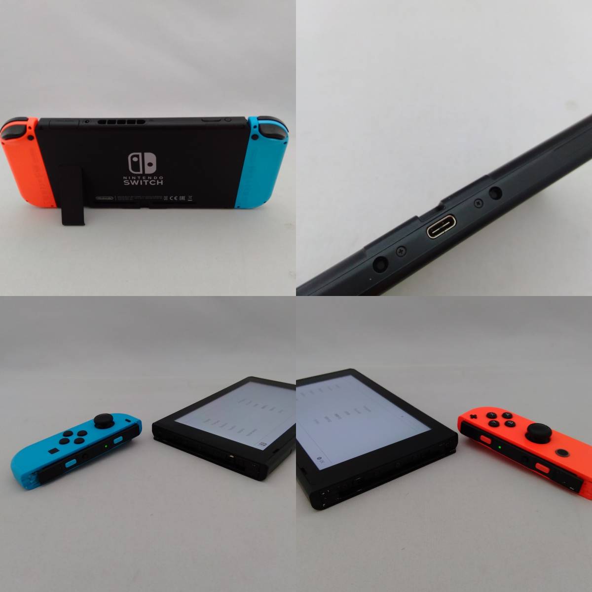 ジャンク Nintendo Switch Joy-Con（L）ネオンブルー/（R）ネオン