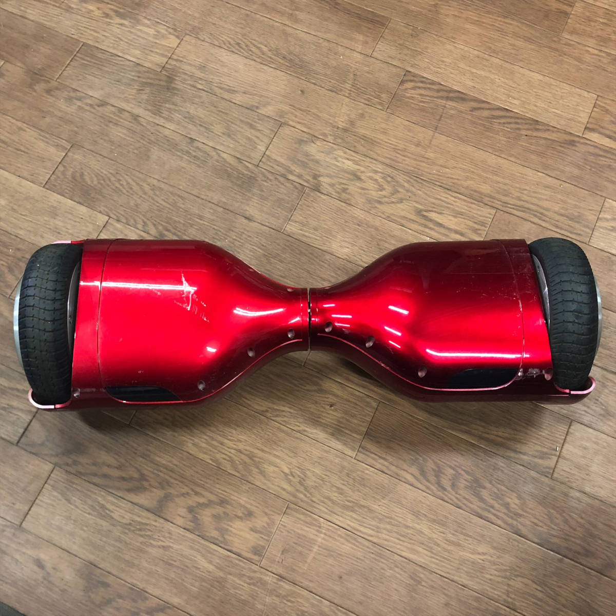 バランススクーター 電動ボード 電動スクーター ミニセグウェイ 赤×黒