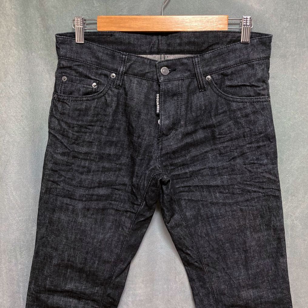 DSQUARED2 ディースクエアード リジッドデニム ジーンズ スリム  