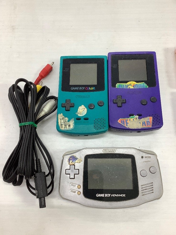 任天堂 ゲームボーイアドバンス クリア ジャンク品