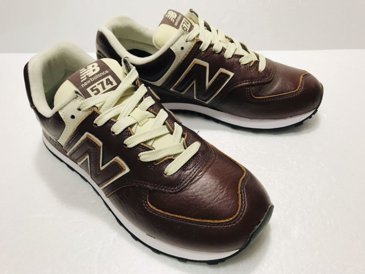 美品!! 名作!! new balance ニューバランス ML574LPB MAHOGANY 