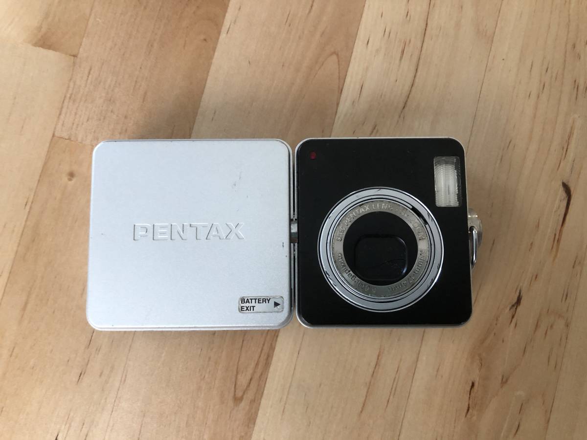 中古品　PENTAX Optio X デジタルカメラ 本体 充電機セット PENTAX Optio X Optio X PENTAX 0 付属品あり #s17044