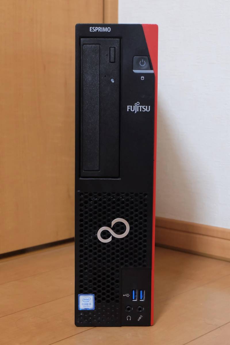 ESPRIMO D587⁄SX 富士通 Core i5-7500 : FUJITSU i5 8GB 3.4GHz
