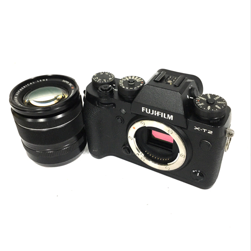 1円 FUJIFILM X-T2 SUPER EBC XF 18-55mm 1:2.8-4 R LM OIS ミラーレス一眼 デジタルカメラ レンズ C5410-1