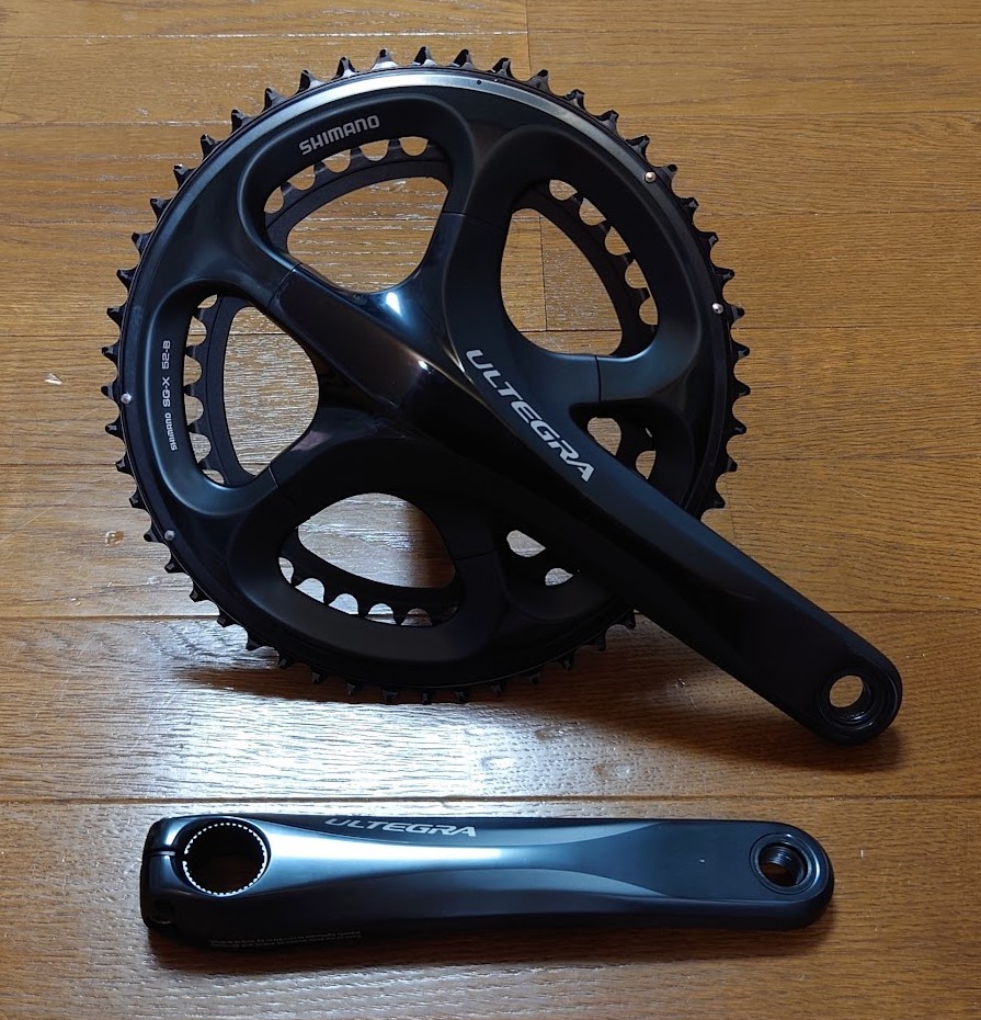 SHIMANO ULTEGRA シマノ アルテグラ クランク FC-6700 170mm 52/39T