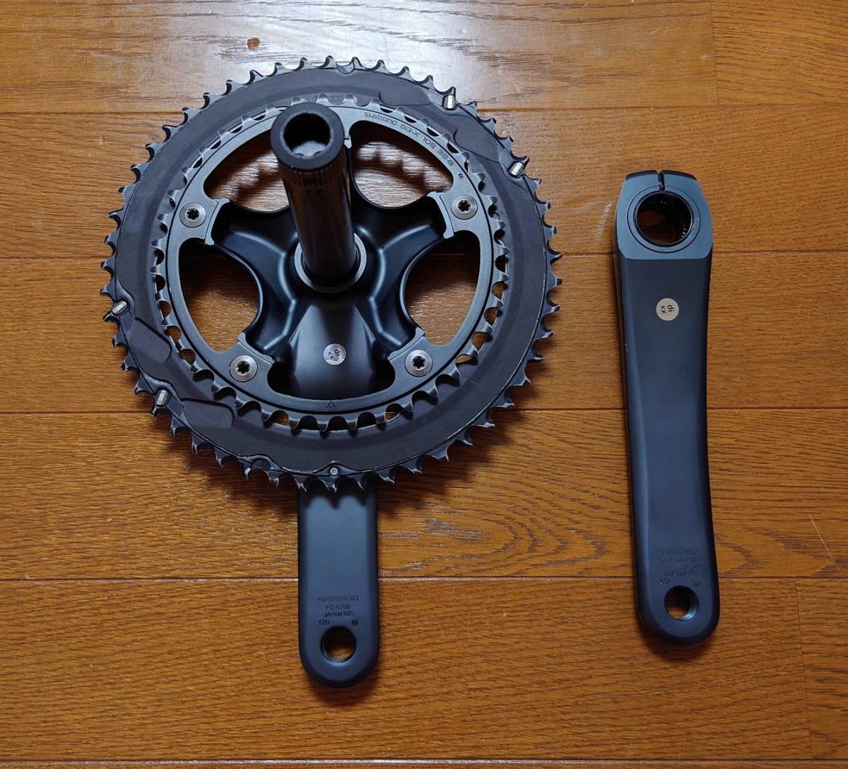 SHIMANO ULTEGRA シマノ アルテグラ クランク FC-6700 170mm 52/39T