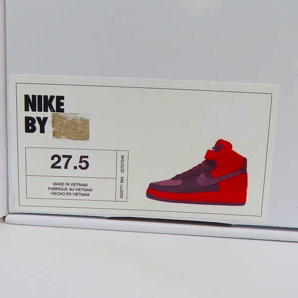 【未使用】NIKE/ナイキ AIR FORCE 1 BY YOU エアーフォース1 AQ3771-994/27.5 /080 ナイキ NIKE エアフォース1 &amp;ハイ マルチカラー&frasl;マルチカラー&frasl;マルチカラー 靴&frasl;シューズ