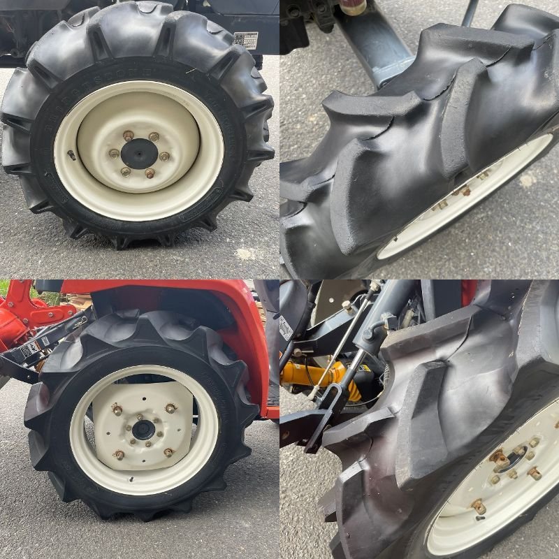 福井 日立 トラクター TZ24 129時間 24馬力 倍速ターン 自動水平 PTO 