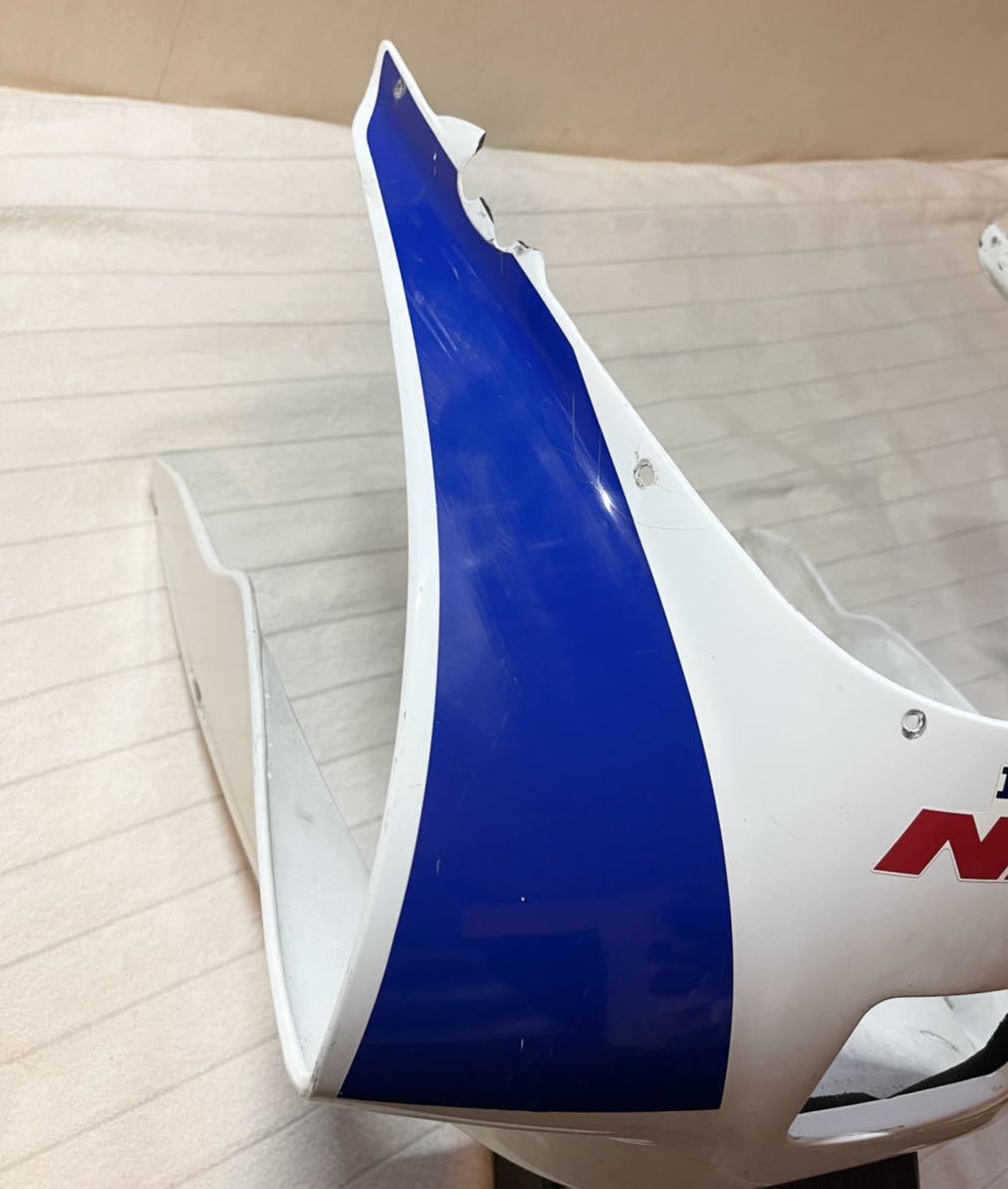 NSR250R 88 アッパーカウル　青テラ NSR250R MC18 88年式 アッパーカウル 青テラ 純正 フロントカウル