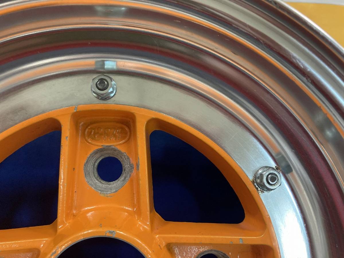 【当時物】10インチ 5J スピードスター マークII ホイール SSR スピードスター マークⅡ 10インチ アルミ ホイール 5J +3 4穴