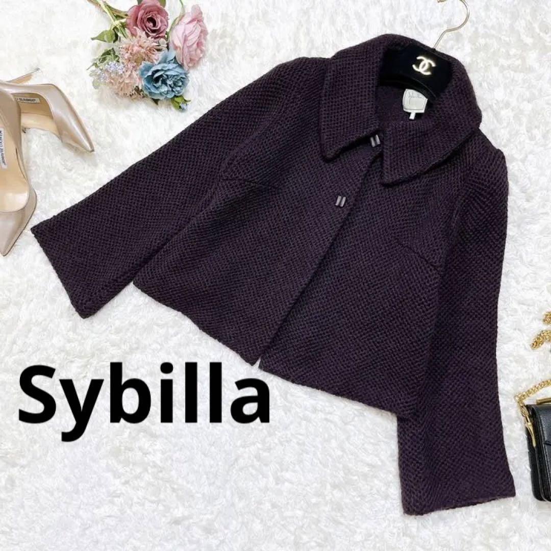 Sybilla シビラ ウール ニット ジャケット M レディース M112130 