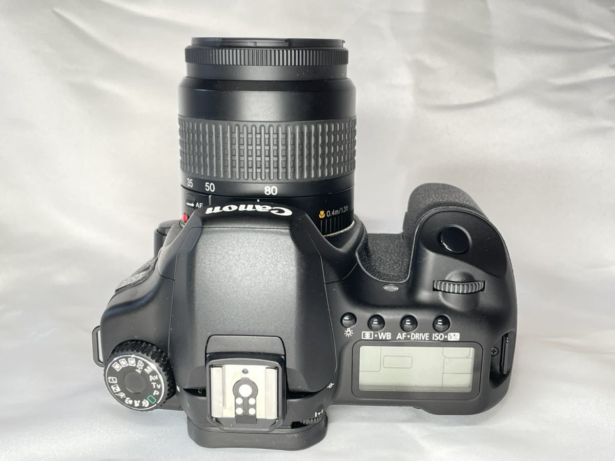 2 Canon EOS 40D / ZOOM LENS EF 35-80mm 1:4-5.6 Ⅲ ジャンク 1円