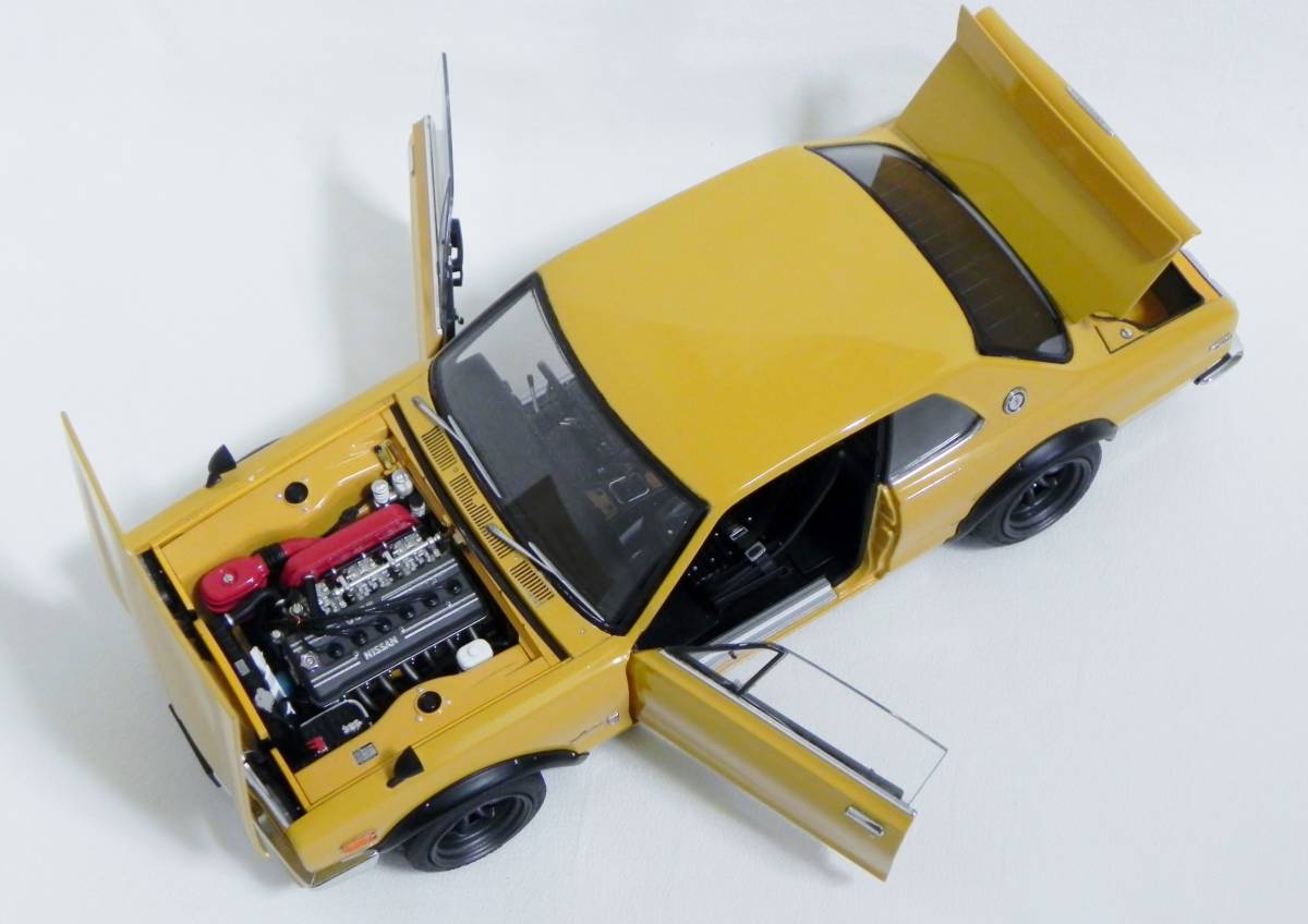 オートアート 1/18 日産 スカイライン 2000 GT-R (KPGC10) ブラウン 
