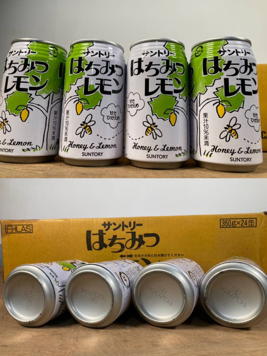 サントリーはちみつレモン 古い 未開封 缶 当時物 1ケース24缶 セット