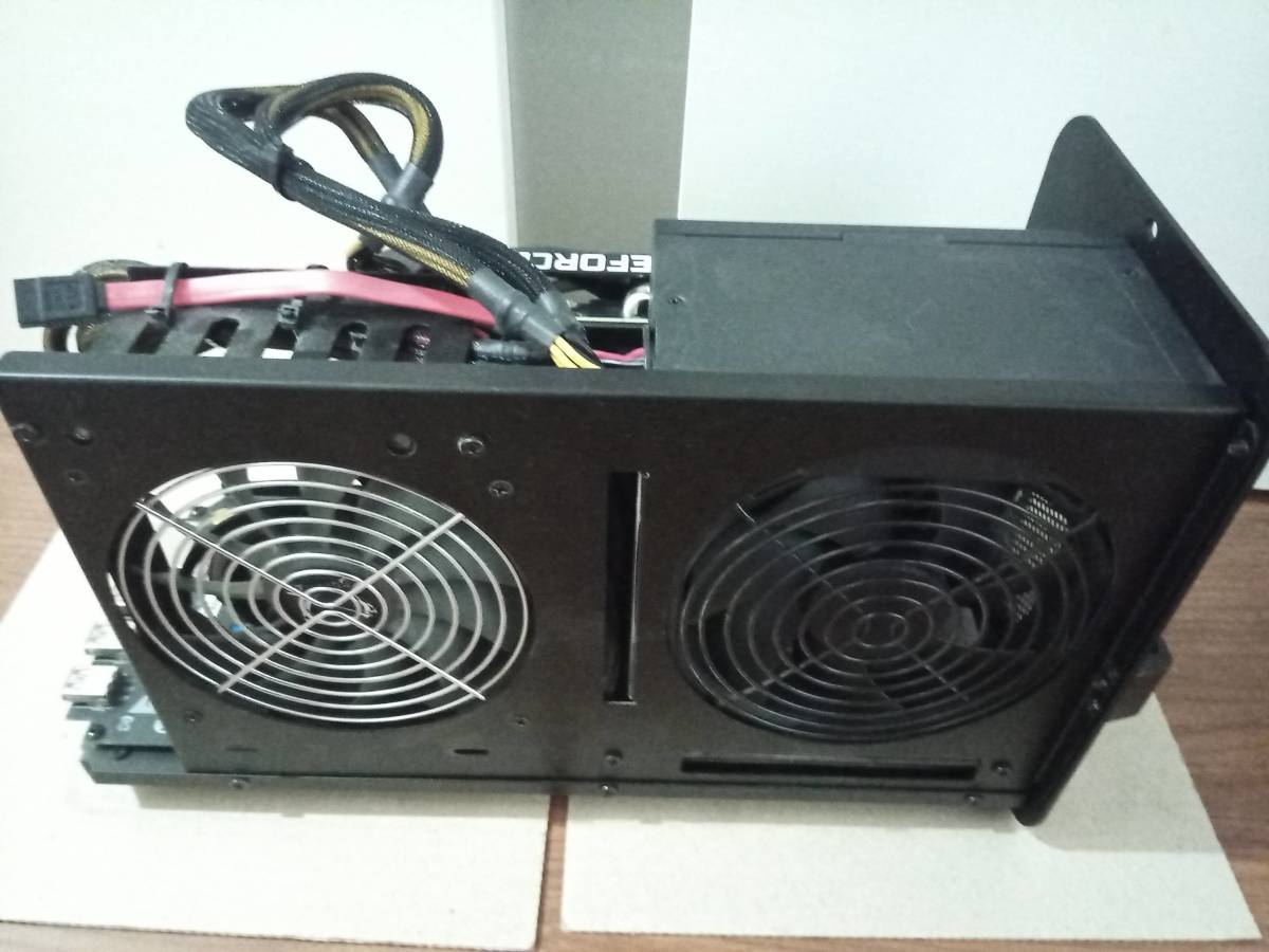 MANTIZ SATURN PRO eGPU ThunderBolt3 Mac/Windows対応 外付けGPU 