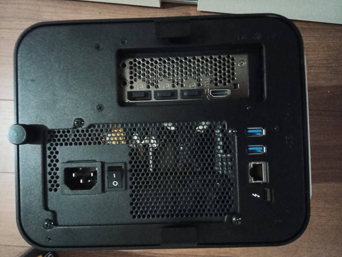 MANTIZ SATURN PRO eGPU ThunderBolt3 Mac/Windows対応 外付けGPU 