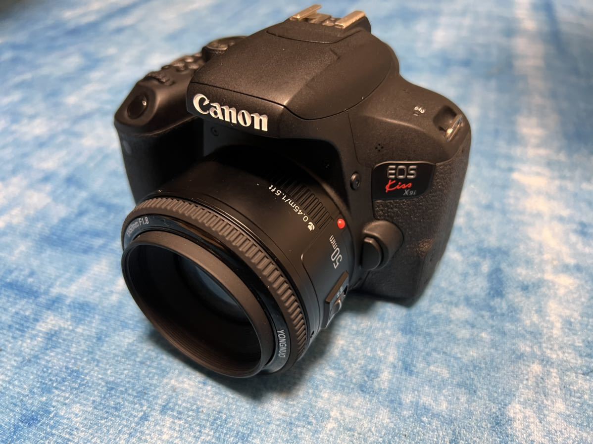 Canon eos kiss x9 ボディ ジャンク品 1円〜 超美品】Canon キヤノン EOS Kiss X9i ボディ＋単焦点レンズ