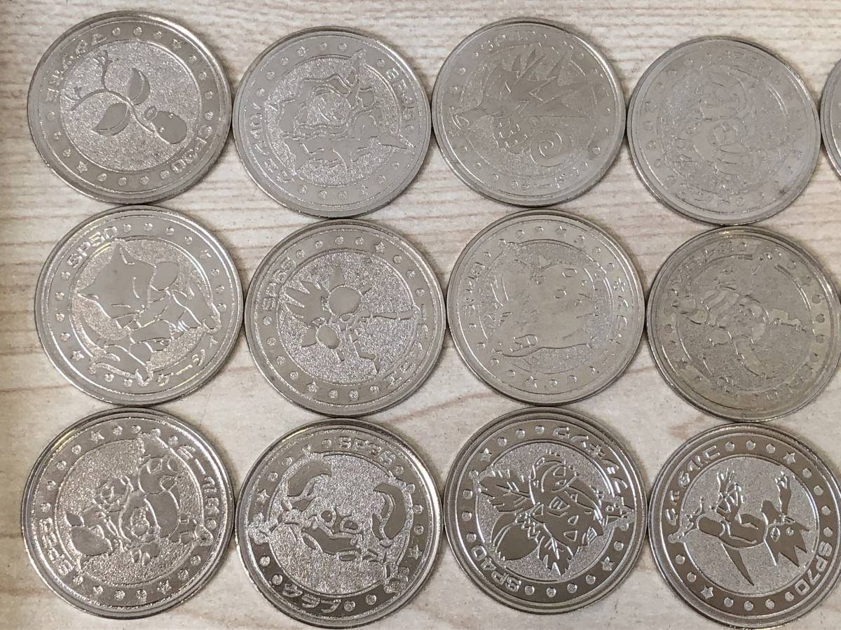 HK1016》ポケットモンスター ポケモンメタルコイン フォルダー コイン合計80枚