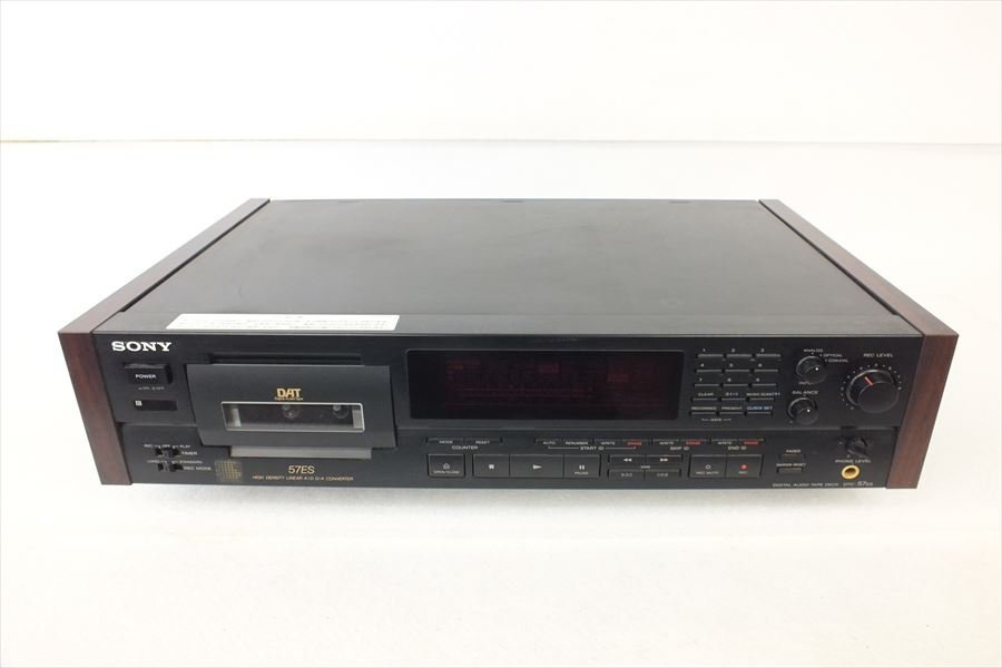 SONY DTC-57ES DATデッキ ソニー デジタルオーディオテープ Yahoo