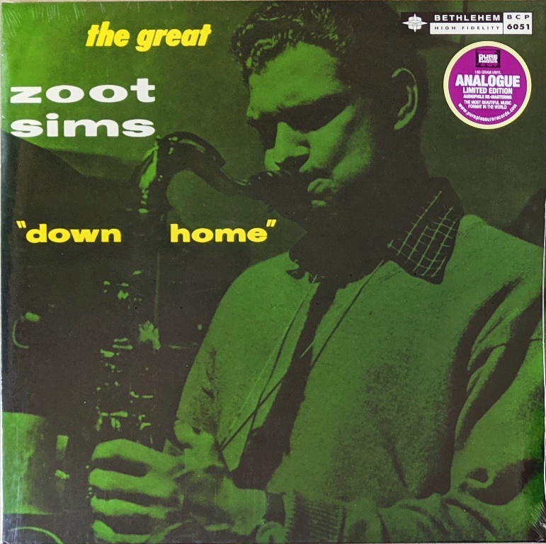 人気セール，定番人気 Zoot Sims ズート シムス - Down Home 限定再発アナログ レコード(ジャズ一般)｜売買されたオークション情報、yahooの商品情報をアーカイブ公開 - オークファン ジャズ一般