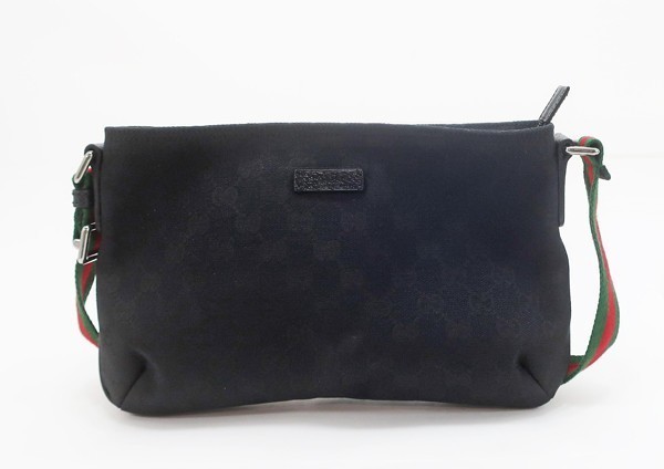 ◇【GUCCI グッチ】シェリーライン GGキャンバス ショルダーバッグ 189749