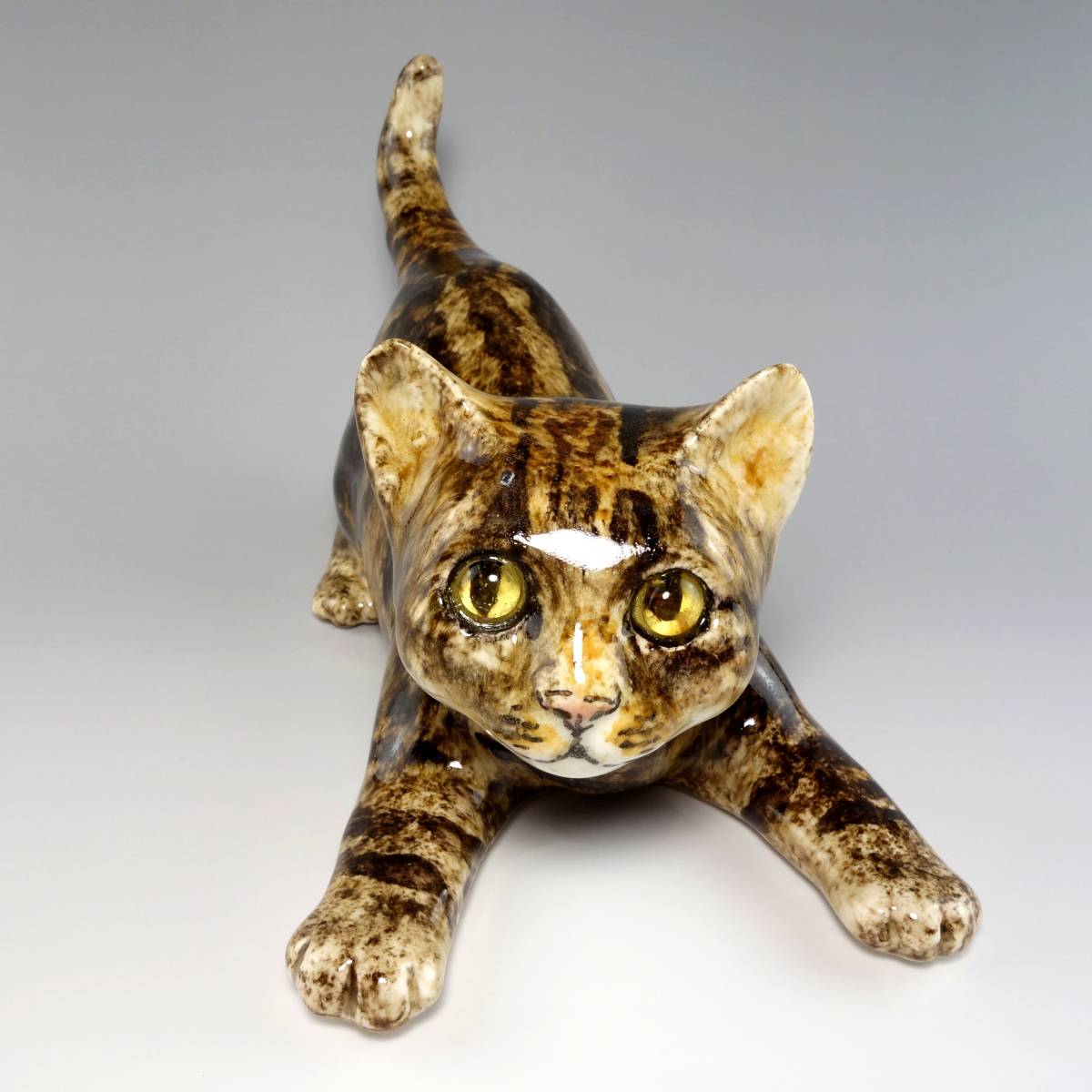 ウィンスタンレイ(winstanley cat) ケンジントンキャット 猫の置物