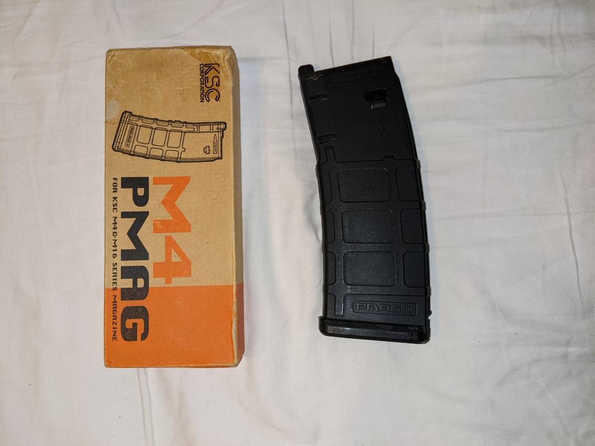 【絶版】 KSC M4 GBB用 PMAG BK_1