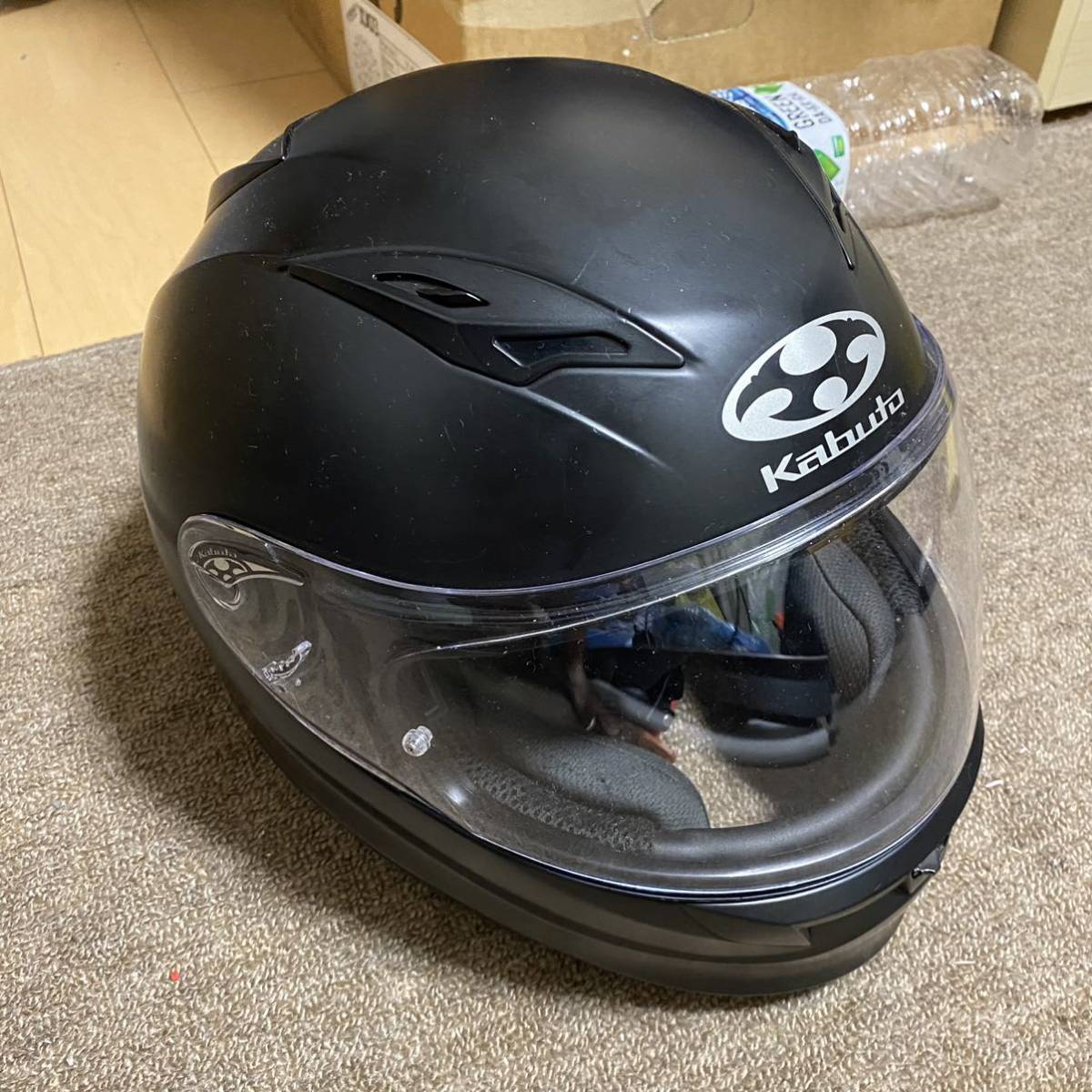 KABUTO KAMUI-2 フルフェイス ヘルメット カムイ OGK カブト ブラック