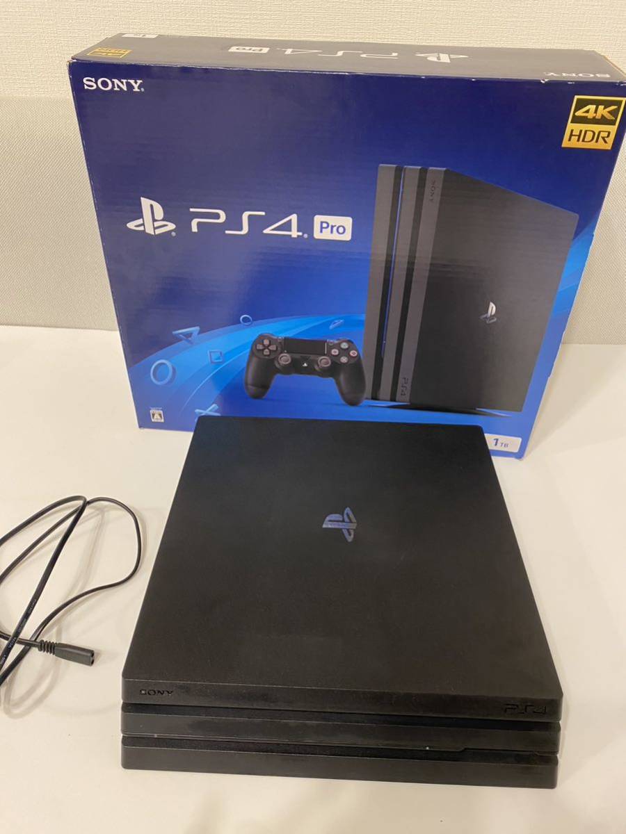 【人気SALE，送料無料】 SONY PlayStation 4 Pro ジェットブラック PS4 pro CUH-7200B B01(PS4本体)｜売買されたオークション情報、yahooの商品情報をアーカイブ公開 - オークファン PS4本体