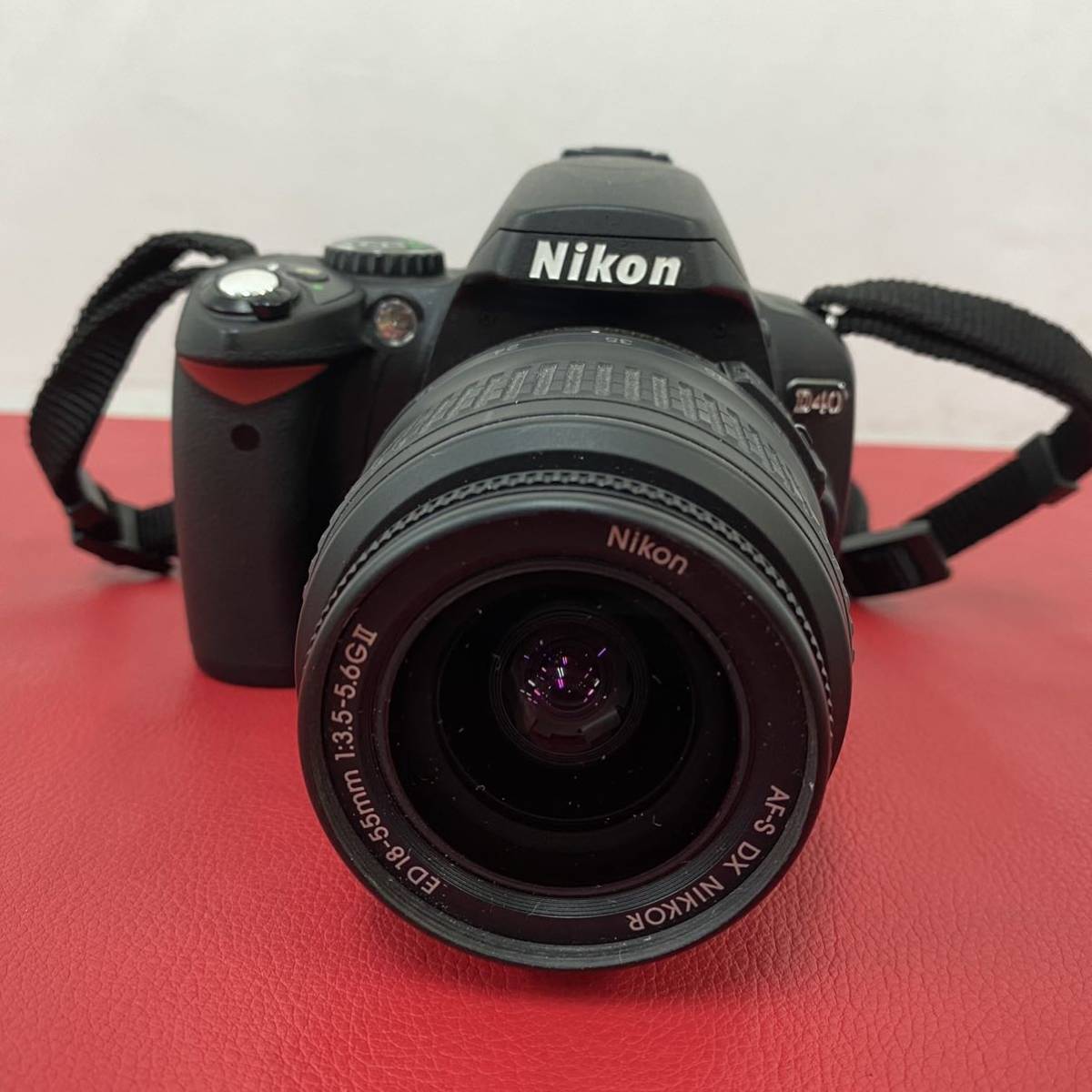 ◇A Nikon D40 デジタル一眼カメラ Nikon DX AF-S NIKKOR 18-55mm 1:3.5-