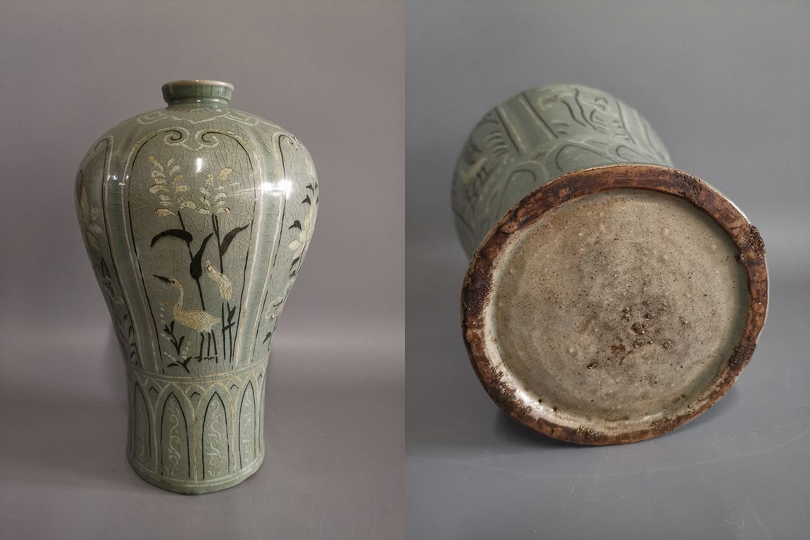 真清水蔵六 青磁 盃 （古唐津、李朝、高麗） 高麗（李朝）青磁碗 鉢
