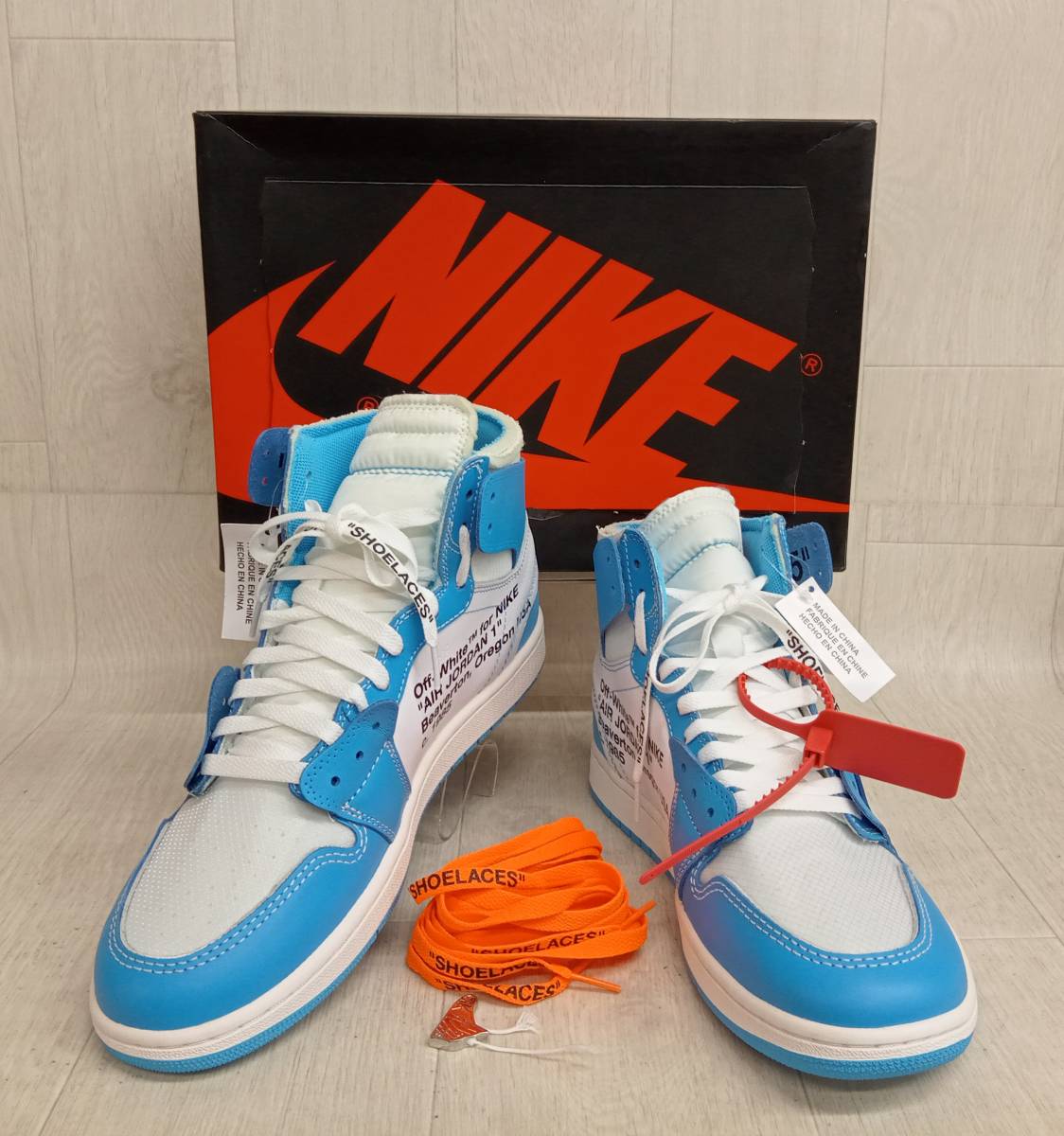 ナイキ オフホワイト NIKE OFF-WHITE サイズ:27.5cm AIR JORDAN 5 