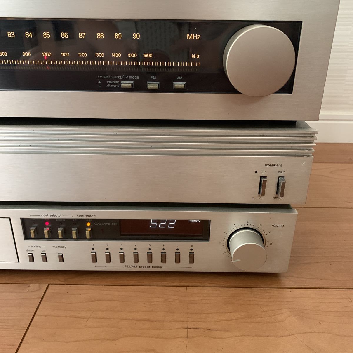 ST-8011 Technics Tuner Stereo Vintage | eBay TECHNICS Silver Model Technics&frasl;Panasonic - Receiver Face AM&frasl;FM *Original*