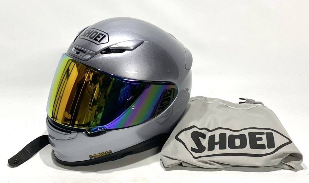 未使用 SHOEI ヘルメット Z-7 CWR-1 サイズM 57cm シルバー 