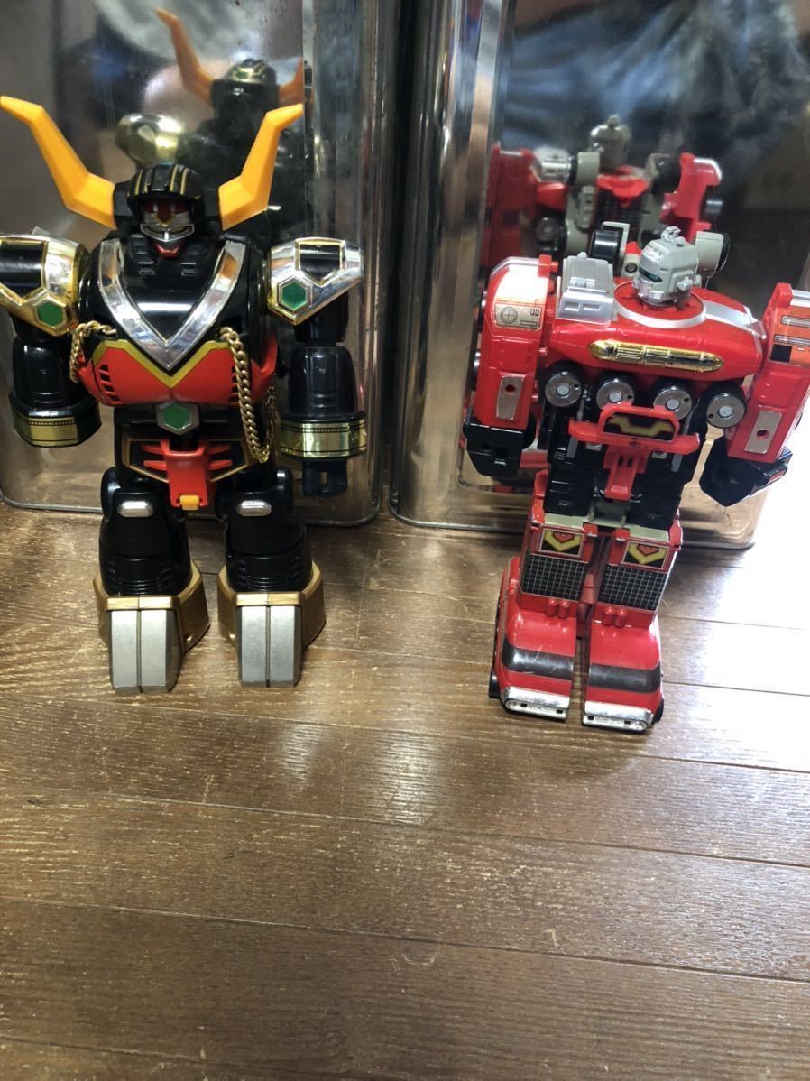 バンダイ BANDAI 星獣戦隊 ギンガマン DX超合金 騎獣合身 獣陸合体  