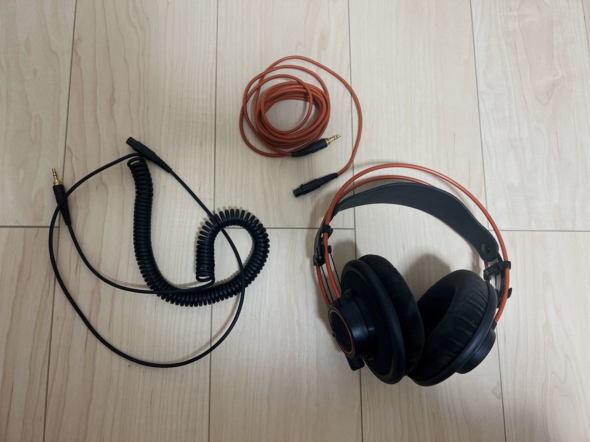 AKG K712 PRO モニターヘッドホン AKG K712 PRO Y3 3年保証 オレンジ色