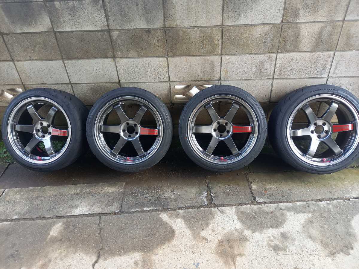 RAYS TE37SL PCD100 9.5j×18 5本 RAYS VOLK RACING TE37 SL 18インチ 