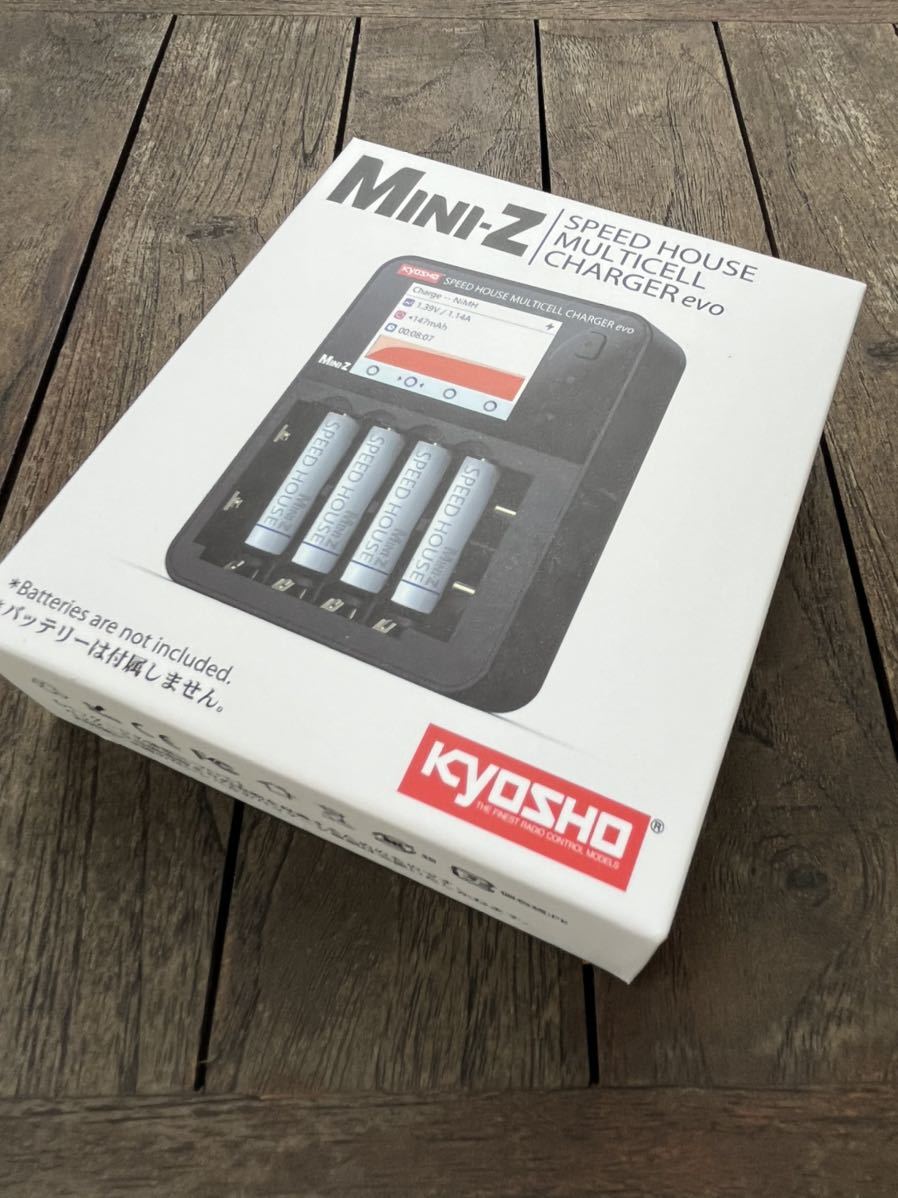 京商 ミニッツ SPEED HOUSE マルチセルチャージャーEVO 【未開封品】