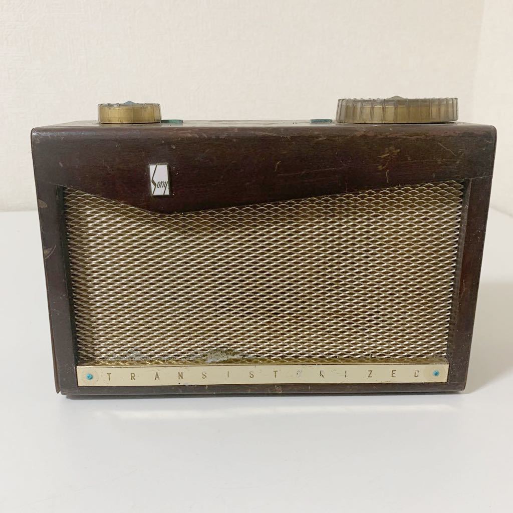 SONY ラジオ TR-72 ソニー - メルカリ ジャンク 木製 オーディオ