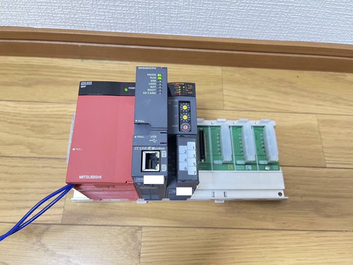 MITSUBISHI Q03UDVCPU 三菱 Q61P 三菱電機 シーケンサ Q35B+Q61P+ 