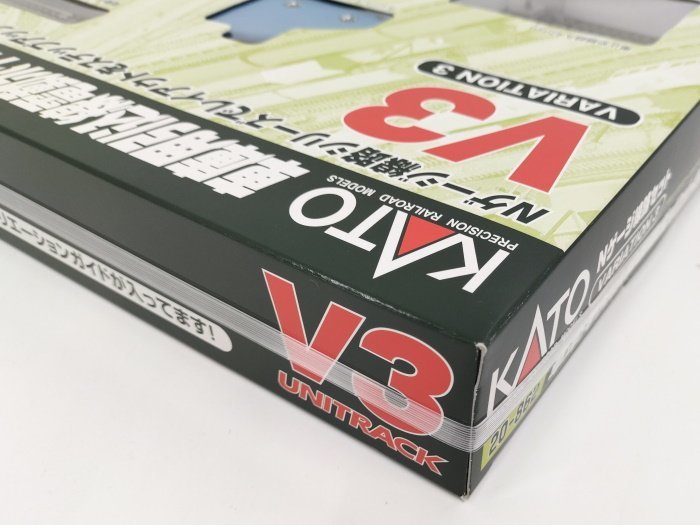 ○未使用 KATO Nゲージ V3 車庫用引込線電動ポイント 鉄道模型 レール
