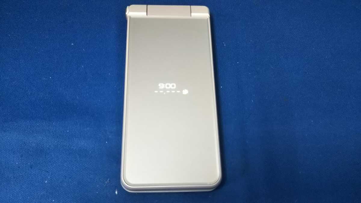 Softbank SIMフリー AQUOSケータイ2 601SH ＃SG2369 SHARP 4Gガラホ 折