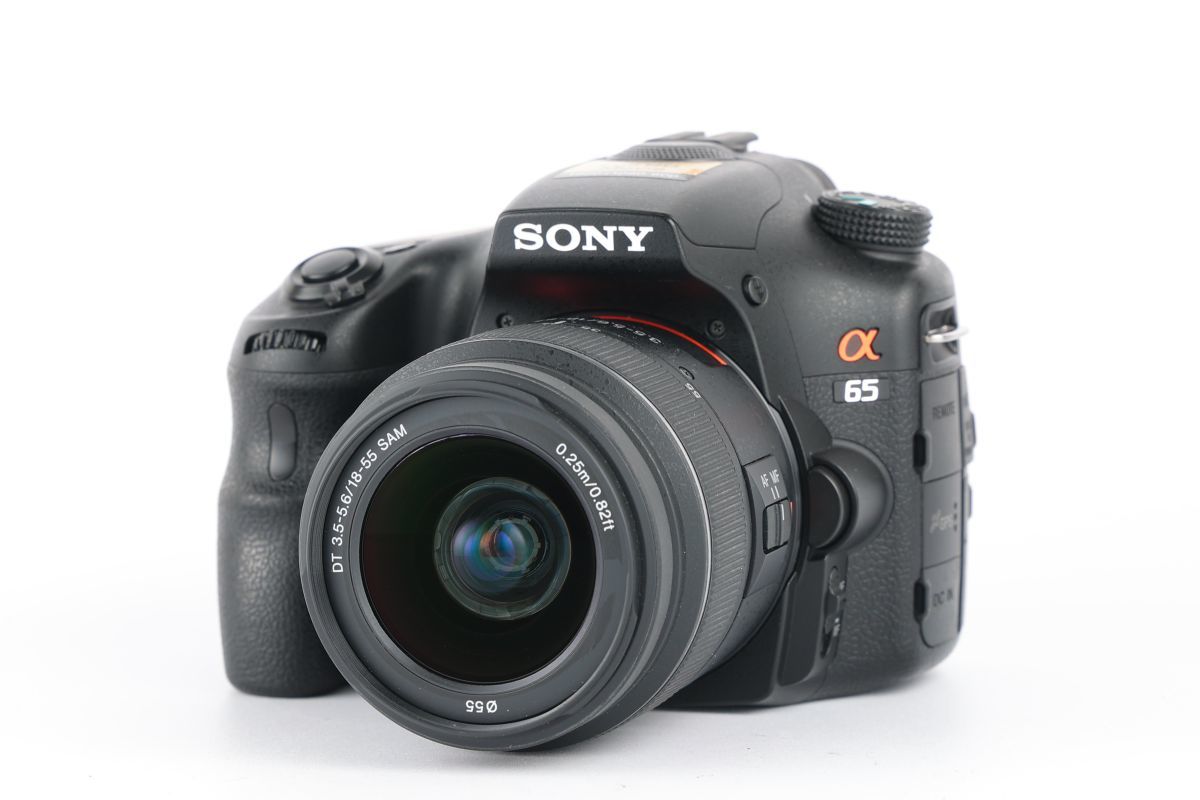 Sony SLT-A65V Alpha Digital SLT-A65 18-55mm Camera Translucent 
