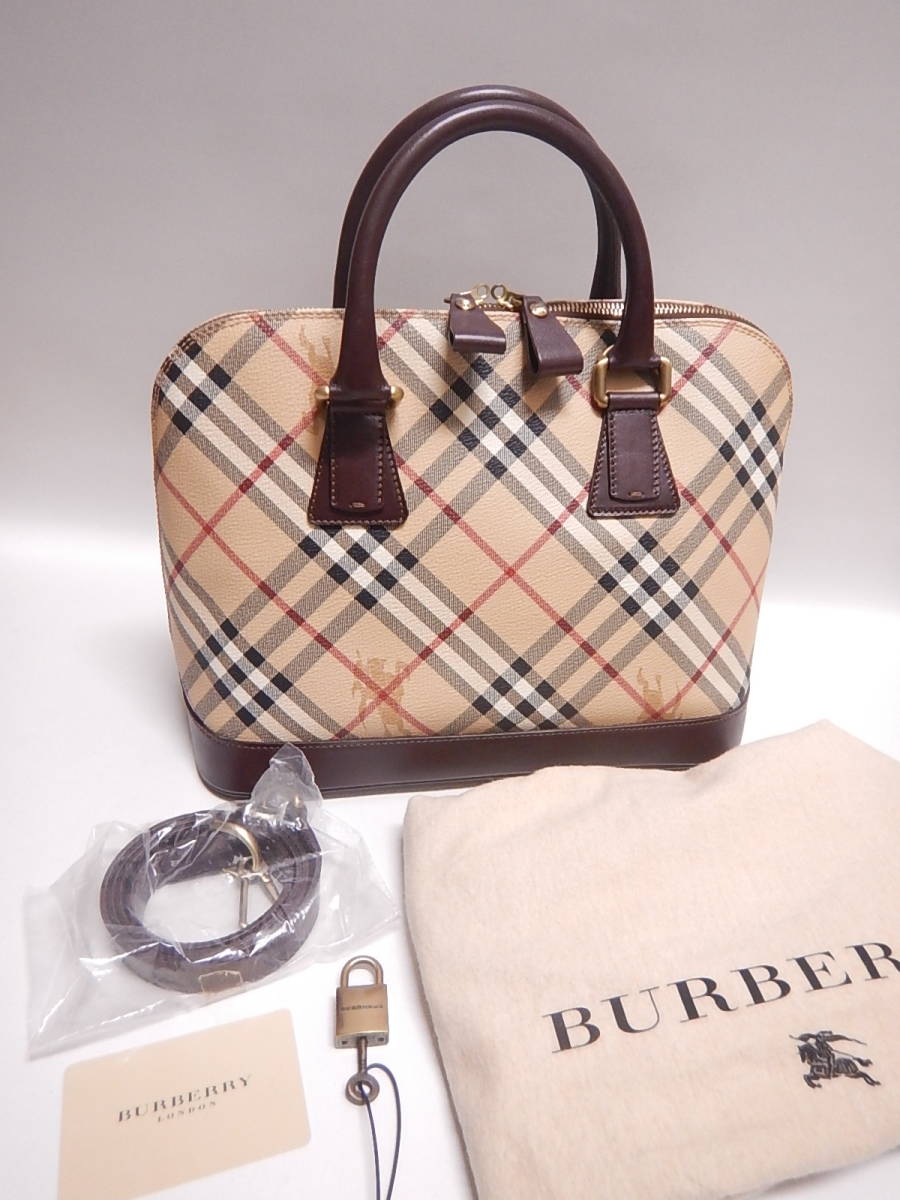 ノバチェック バーバリー BURBERRY ⁄ ハンドバッグ の通販 Burberry