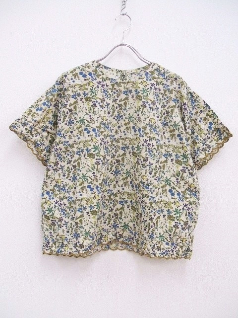 大得価，新品 2-0930S 45R/45rpm タペットのお花柄Tシャツ 定価37400円 ブラウス 22SS ベージュ フォーティーファイブアールピーエム 203051(シャツ、ブラウス)｜売買されたオークション情報、yahooの商品情報をア 女性用