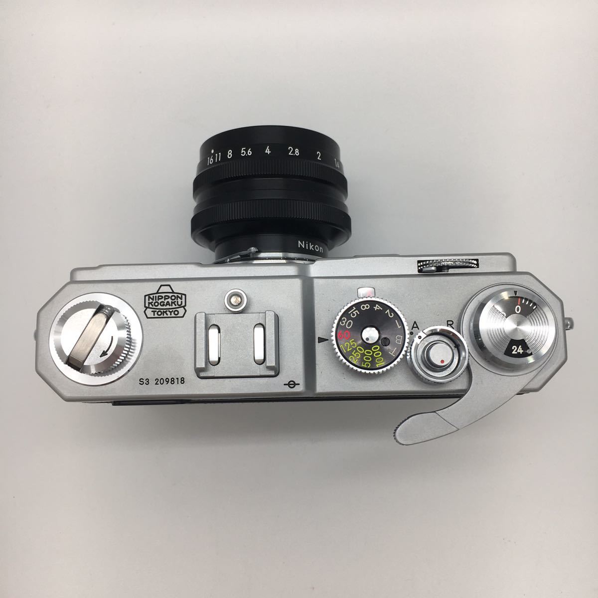 防湿庫保管 超 2000年復刻 ニコン S3 LIMITED Nikkor-S 50mm F1.4 付き